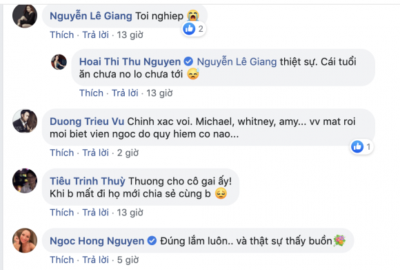 Thu Hoài, Dương Triệu Vũ, Hồng Ngọc, sao Việt